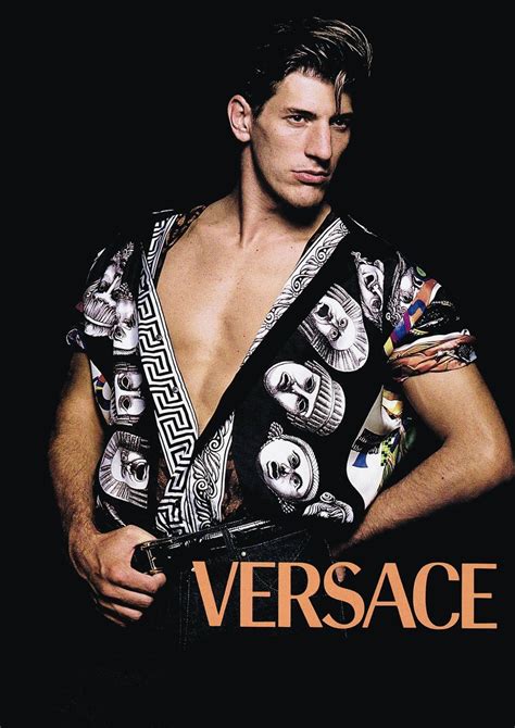 vintage versace ad campaign men|versace men's advertising.